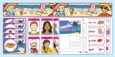 The Beach Shop Aistear Display Pack Gaeilge