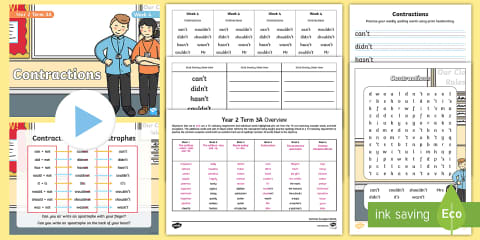 Year 2 Term 3B Week 4 Spelling Pack