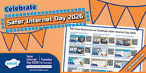 KS1 Free Resources to Celebrate Safer Internet Day 2026