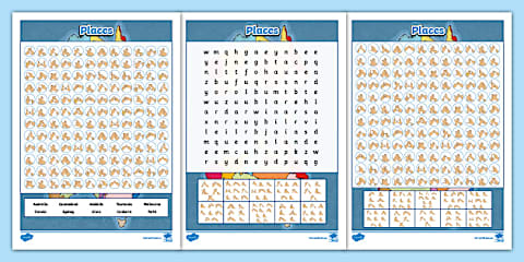 Auslan Seasons Word Mat