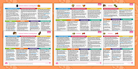 EYFS Ages 0-5 Topic Planning Webs Pack: Minibeasts