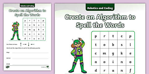 Grade 1 Robotics and Coding - Term 3 - Coding - Sequencing Worksheet ...