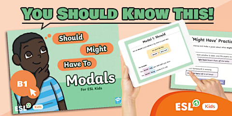 ESL Modals: Might, May, Will, Probably Lesson [Kids, B1]