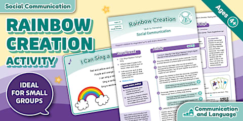 EYFS PSED We Can Take Turns Adult Input Plan and Resource Pack