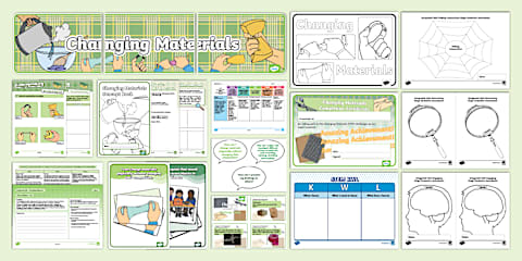 Changing Materials Concept Book