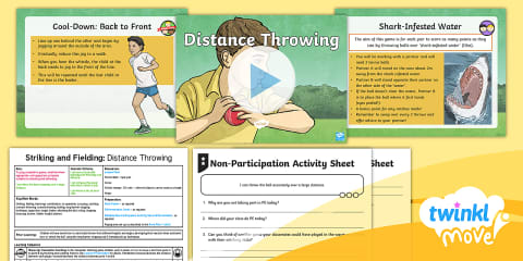 Twinkl Move PE - Year 6 Striking and Fielding Lesson 2 - Attacking the Ball