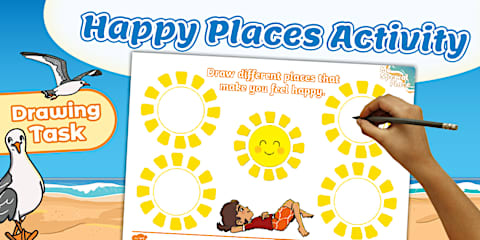 My Happy Place Worksheet