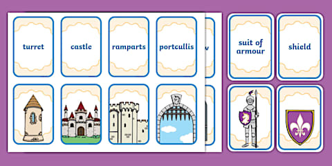Castles and Knights Flashcards