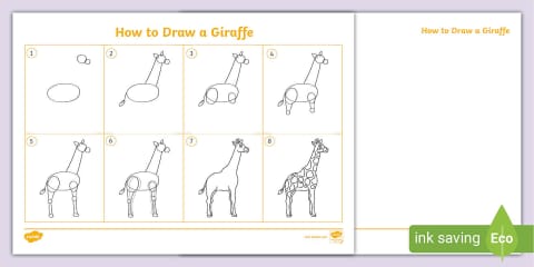 Step-By-Step How To Draw Jungle Animals
