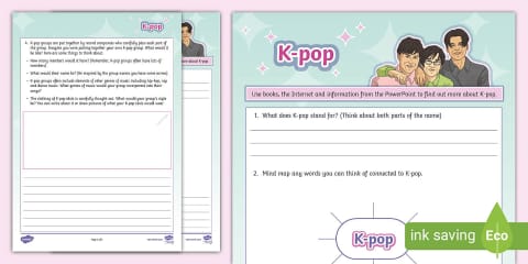 KS2 All About K-Pop Music PPT