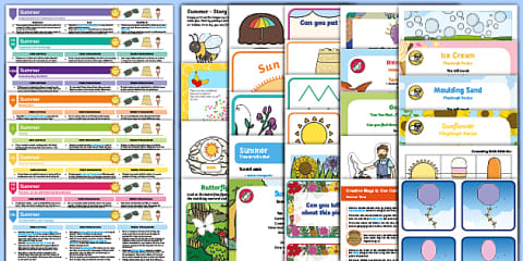 EYFS Summer Continuous Provision Planning Ideas (Ages 2-4)