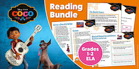 Coco: Reading Comprehension Pack for 3rd-5th Grade
