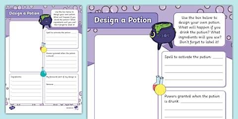 Bubbling Magic Potions Science Experiment and Prompt Card Pack