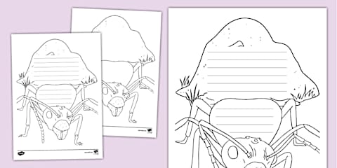 Grade 3 Life Skills Term 2 Ants Fact File Template (CAPS Aligned)