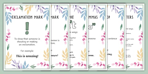 Editable Colourful Botanical Themed Display Bunting