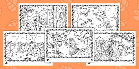 Mindfulness Colouring Pack for Parents: Autumn