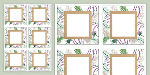 Scottish Botanical-Themed There Are _ Children in Class Today Editable ...