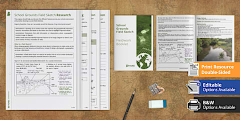 Geography Fieldwork: How To Draw A Field Sketch Guide