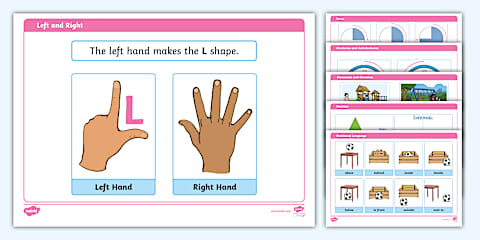 Directional Language Word Cards