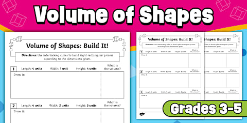 Grade 5 Math Equation Challenge Fifth Grade Santa's Sleigh Volume Challenge Unit Cubes and Formula ...