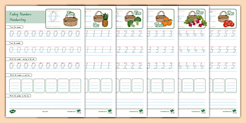 All About Numbers 0 to 10 Number Formation Activity Booklet