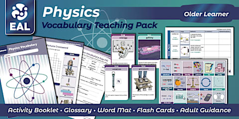 EAL Older Learners Curriculum Scaffolding Pack - Science - Space (Earth ...