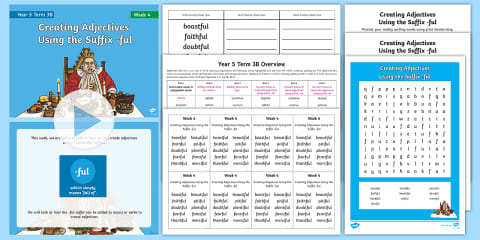 Year 4 Term 3B Week 4 Spelling Pack