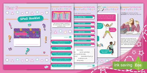 Year 5 Spring Activity Booklet - English