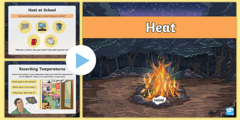 Heat Sources Sorting Worksheet