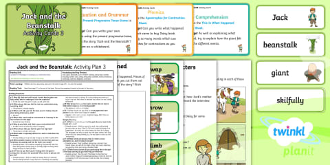 Jack and the Beanstalk Guided Reading 1 Y2