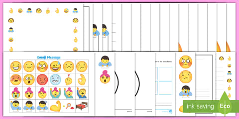 KS2 Emoji Day Resource Pack