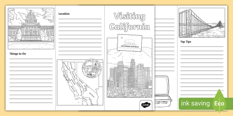 California Fact File Template