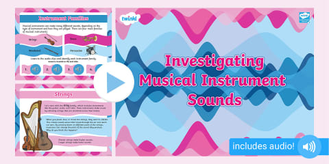 Musical Instruments Photo Display Pack