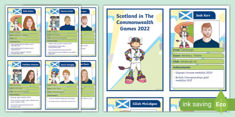 Scotland in The Commonwealth Games 2022 PowerPoint