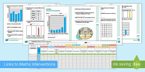 Year 4 Fractions End-of-Unit Assessment and Tracker