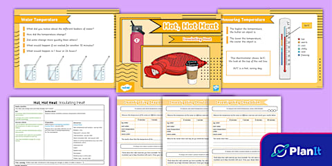 Year 3 Science Hot, Hot Heat Knowledge Organiser Quiz Pack