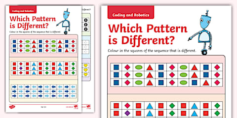 Grade R Robotics and Coding: Term 1 - Coding - Pattern Recognition ...