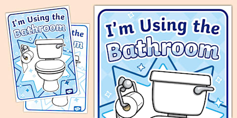 Bathroom Display Poster