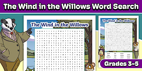 The Wind in the Willows Pre-Reading Worksheet