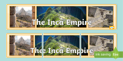 The Incas Display Banner