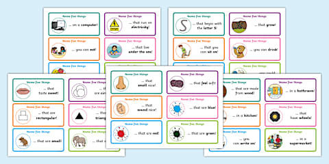 The Five Kingdoms of Living Things Leaflet Template