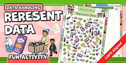 Grade 2 Maths- Term 4 - Data Handling- Activity Sheet: Represent Data ...