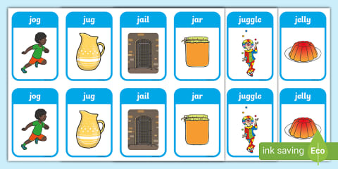 Initial Sounds I Spy Activity: Letter j