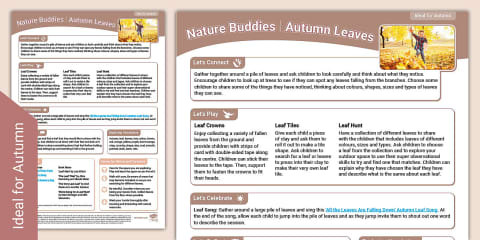 EYFS Nature Buddies Outdoor Learning: Celebrating Winter