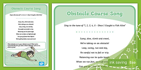 Design An Obstacle Course Worksheet.pdf Design an Obstacle Course Worksheet