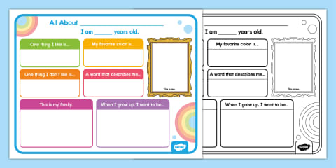 All About Me Homeschool