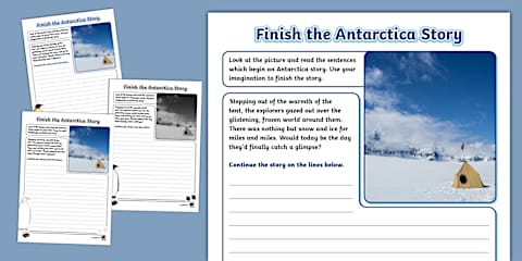 Finish the Feather Story Writing Template