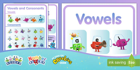 Alphablocks & Numberblocks: Big Tum's CVC Word Missing Sounds Activity ...