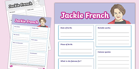 Jackie French Differentiated Reading Comprehension