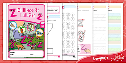 Cuadernillo: Mi libro de la letra Ll